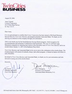 Letter From Twincities Business