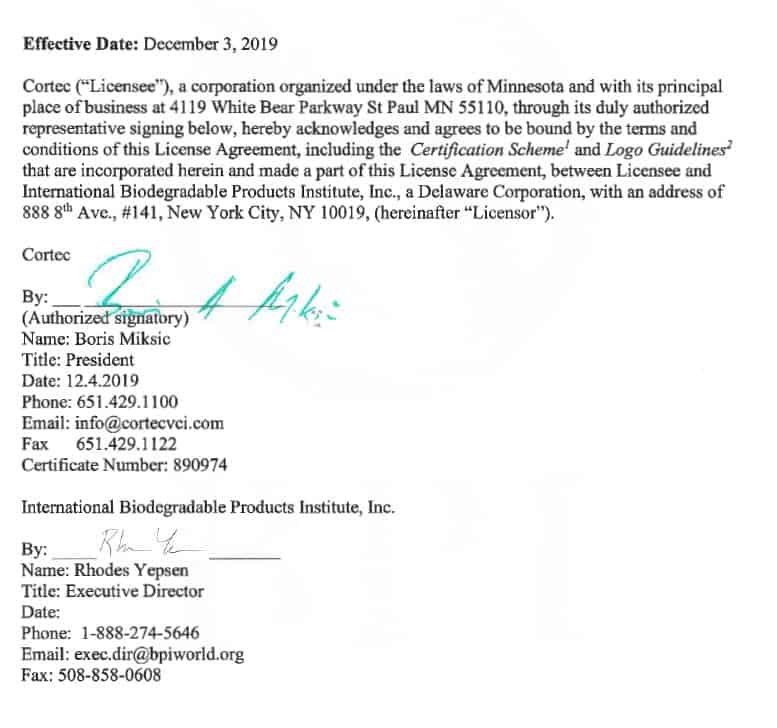 Certified 2 1 - Cortec Corporation